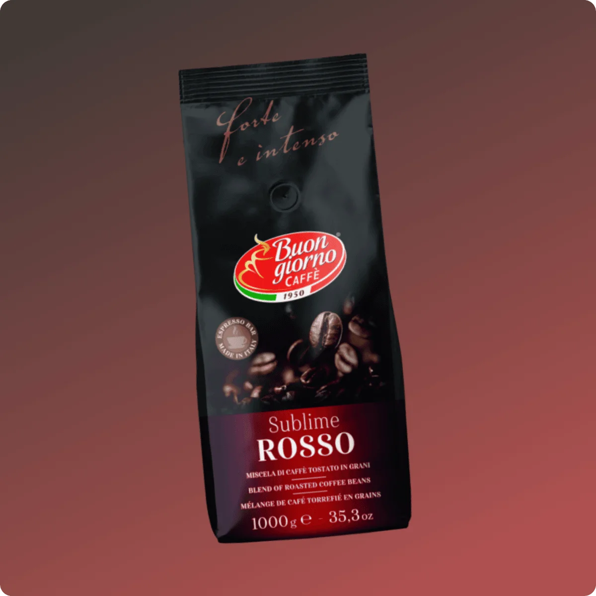 Кава в зернах Sublime Rosso 1 кг